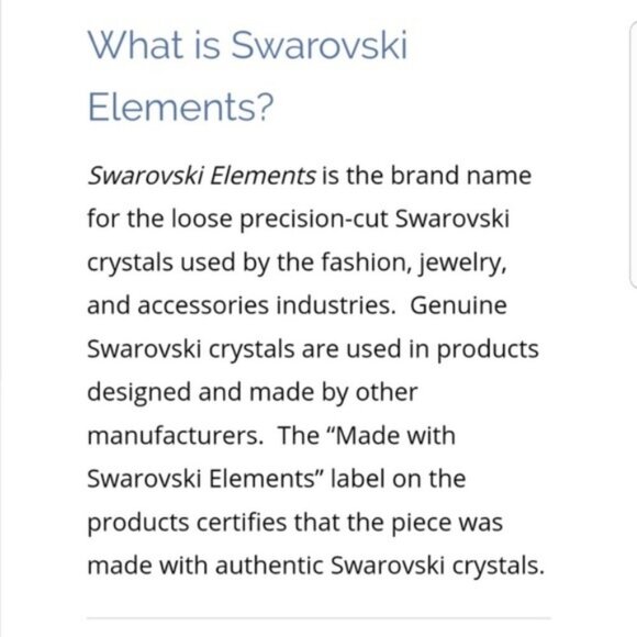 Swarovski Elements Blue Crystal Floral Ring Women's size 7 - Picture 8 of 8